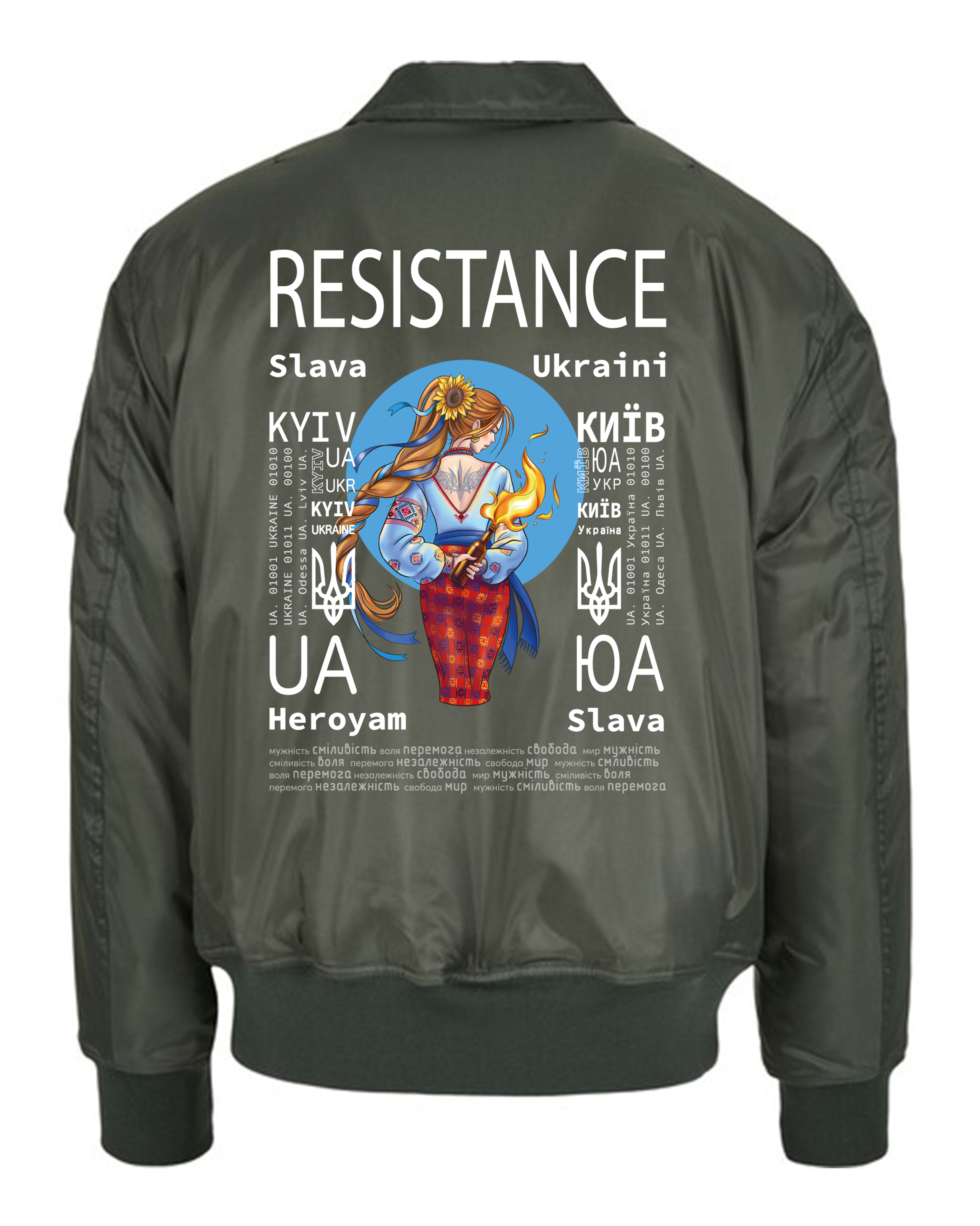 БОМБЕР З КОМІРОМ - СТІЙКІСТЬ - ОПІР