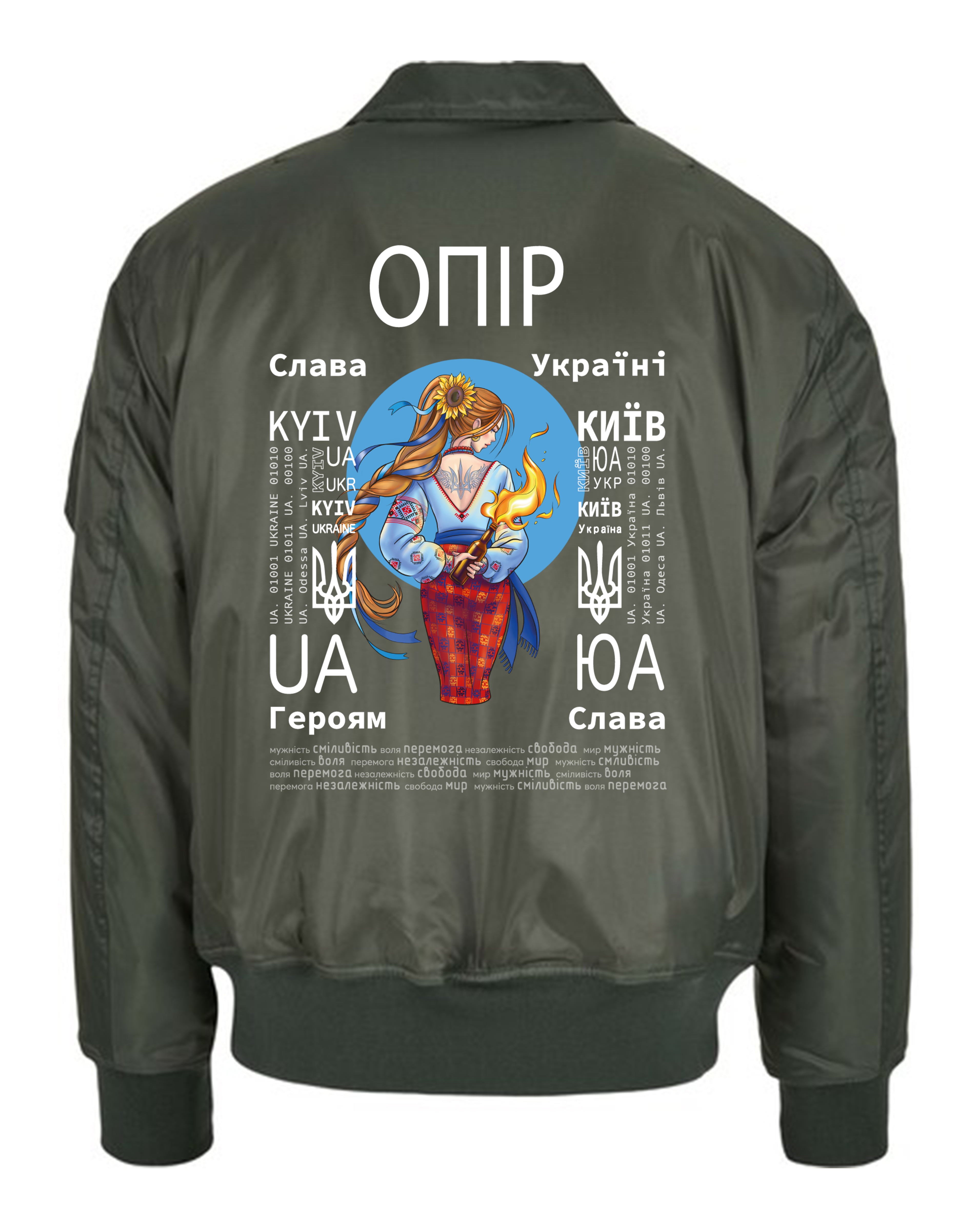 БОМБЕР З КОМІРОМ - СТІЙКІСТЬ - ОПІР