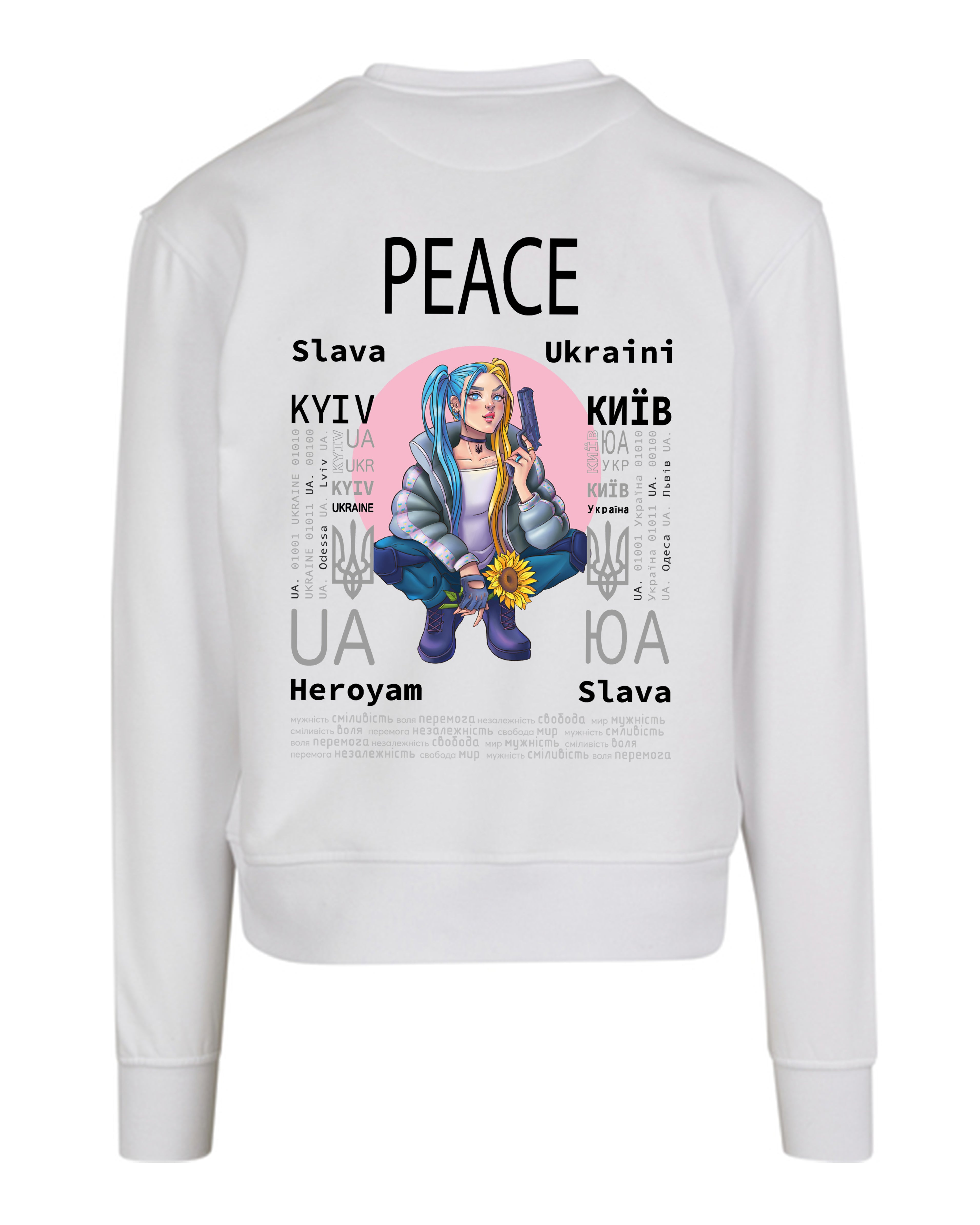 CREW NECK - PEACE - МИР