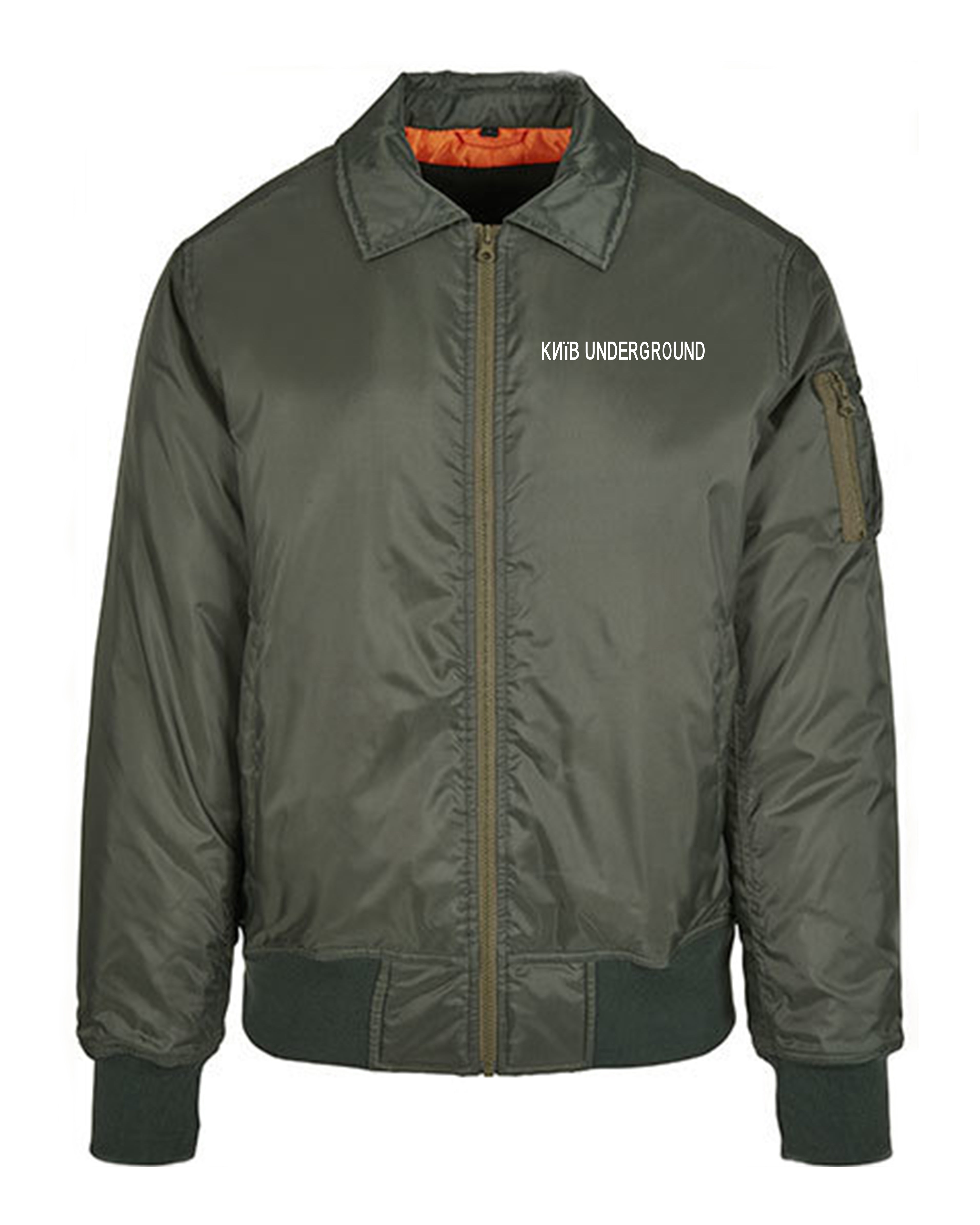 COLLAR BOMBER JACKET - VICTORY - ПЕРЕМОГА
